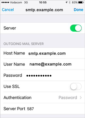 iphone-smtp-settings